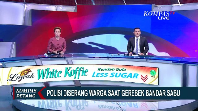 Polisi Dilempar Batu dan Dihalangi oleh Warga saat Gerebek Bandar Narkoba