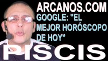 PISCIS - Horóscopo ARCANOS.COM 8 al 14 de noviembre de 2020 - Semana 46