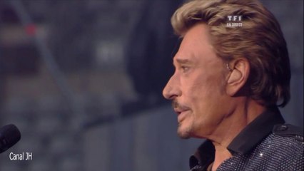 Johnny Hallyday - Ovation du public - Stade de france 2009