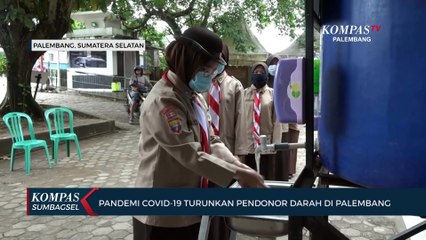 Pandemi Covid-19 Turunkan Pendonor Darah Di Palembang