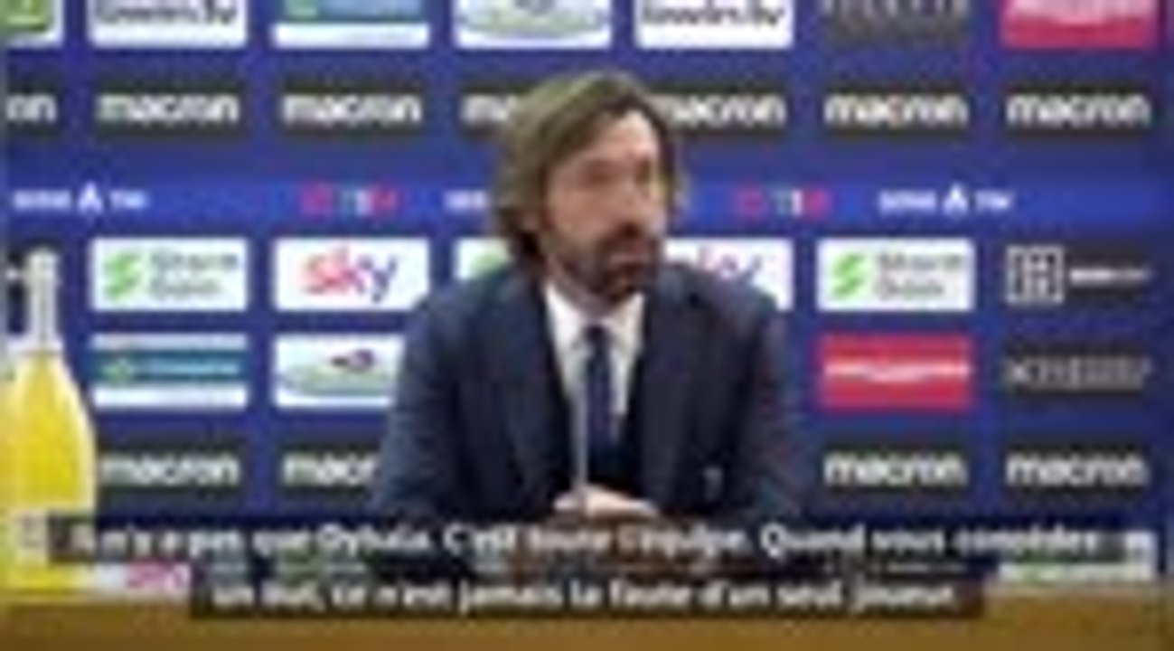 7e j. - Pirlo : "Dybala n'a pas un mauvais comportement"