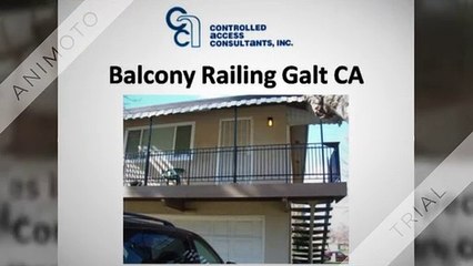 Balcony Railing Galt CA