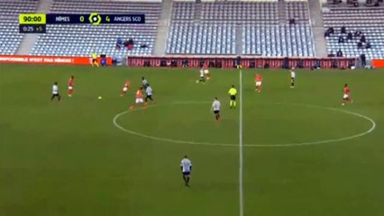 Passe décisive de Ferhat vs Angers