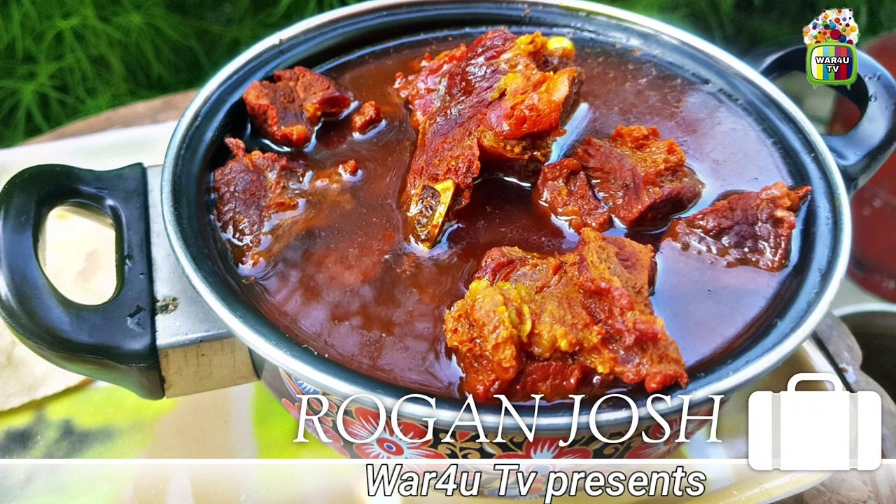 Kashmiri Wazwan Styled Rogan Josh Recipe | War4u tv | Jammu and Kashmir famous Mutton Curry