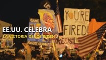 EE.UU. celebra la victoria de Joe Biden como presidente