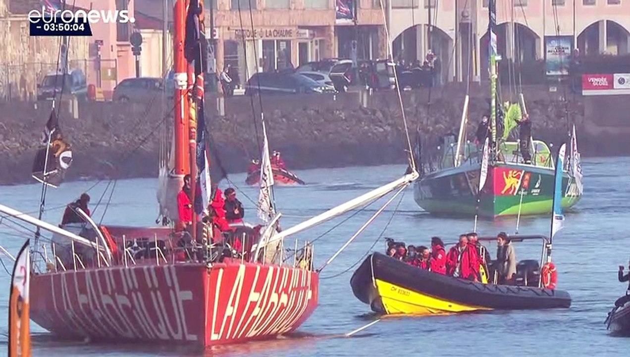 Voile : le départ du Vendée Globe vient d'être donné aux Sables d'Olonne