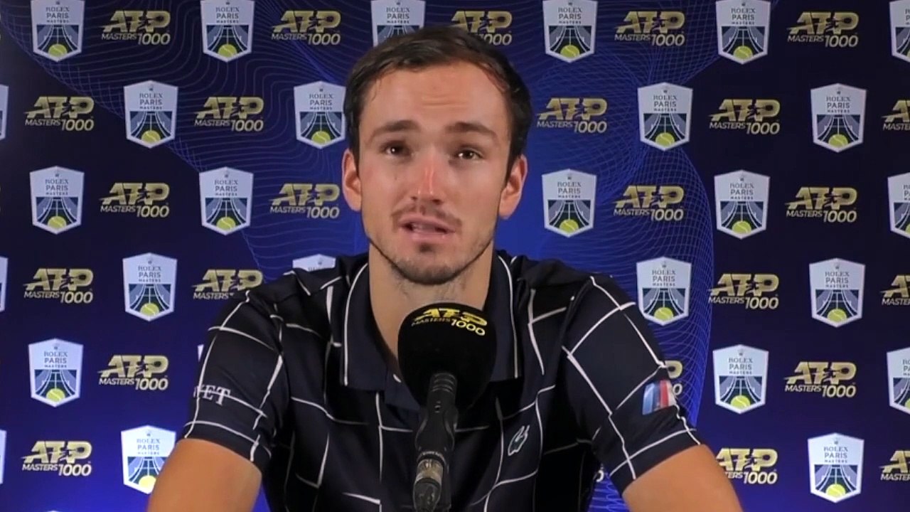 Rolex Paris Masters 2020 - Daniil Medvedev : "Mes parents voulaient que je naisse en France mais je suis Russe et je n'ai pas de regret sur ça"