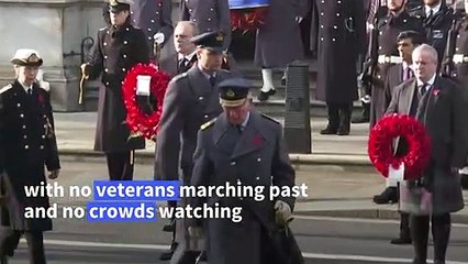 UK finds different ways to honour war dead on virus-afflicted Remembrance Day