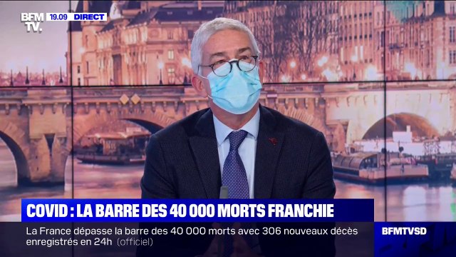 Benoît Vallet (ARS Hauts-de-France): Nous observons dans les urgences moins de patients Covid (...) probablement lié au couvre-feu
