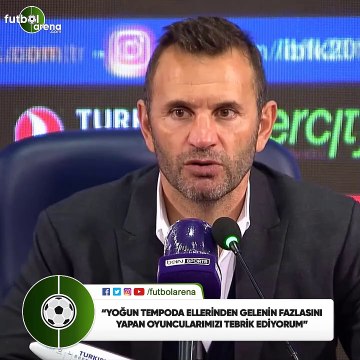 Okan Buruk: Yoğun tempoda ellerinden gelenin fazlasını yapan oyuncularımızı tebrik ediyorum