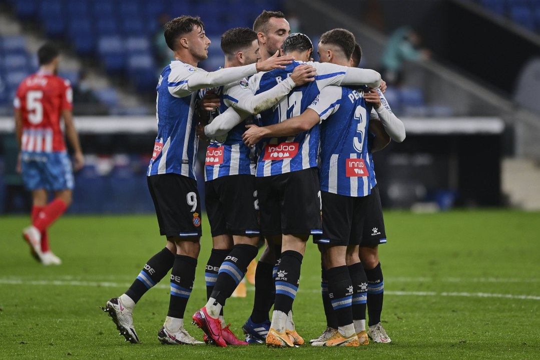 Los goles del Espanyol contra el Lugo en la voz de José Manuel Oliván (Pericos en Radio Marca)