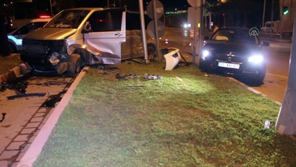 Trafik kazası : 3 yaralı - ADANA