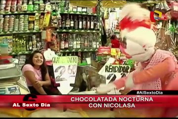 Mensaje de solidaridad: Una chocolatada para los indigentes de la noche