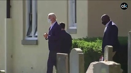 Biden no altera sus costumbres y acude a la iglesia como cada domingo