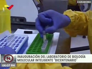 Gobierno inaugura laboratorio de Biología Molecular Inteligente "Bicentenario" en el estado Carabobo