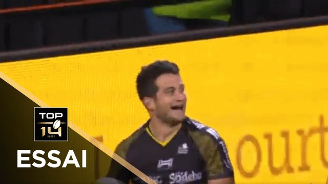 TOP 14 - Essai de Brice DULIN (SR) - La Rochelle - Clermont - J8 - Saison 2020/2021