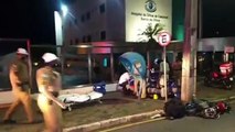 Dois motociclistas ficam gravemente feridos em acidente na Minas Gerais