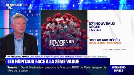 Les hôpitaux face à la 2ème vague - 08/11