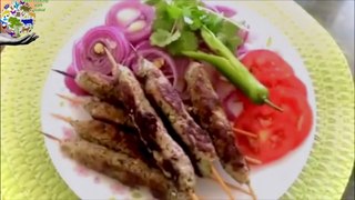 Mutton Seekh Kabab Recipe|| How to Make Seekh Kabab at home
