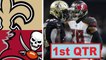Tampa Bay Buccaneers vs. New Orleans Saints Full Game 1st Quarter | Week 9 | NFL 2020 (Nov. 8)