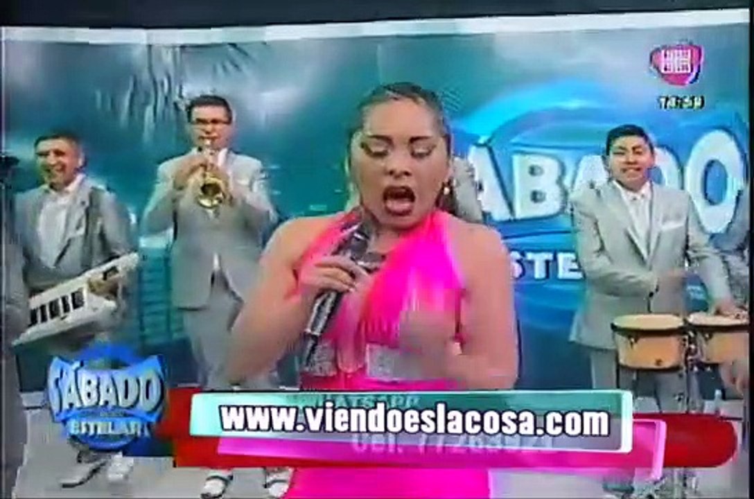 YANET Y LA BANDA KALIENTE - Perdón Perdón (en Sábado Estelar) - VIENDO ES LA COSA