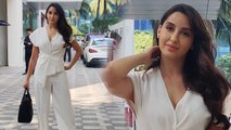 Nora Fatehi Spotted at Tseries Office Andheri | FilmiBeat