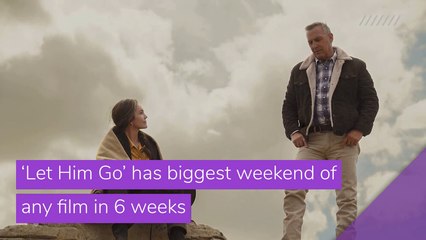 ‘Let Him Go’ has biggest weekend of any film in 6 weeks, and other top stories in entertainment from November 09, 2020.