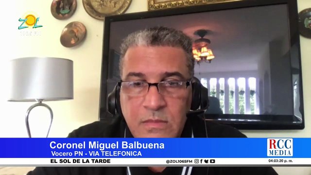 Coronel Miguel Balbuena, vocero PN: La PN está comprometida en salvaguarda la seguridad ciudadana