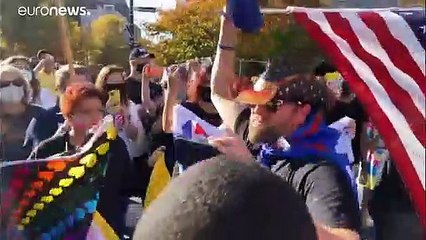Entre célébrations et contestations, des Américains dans l'euphorie ou le choc de la présidentielle