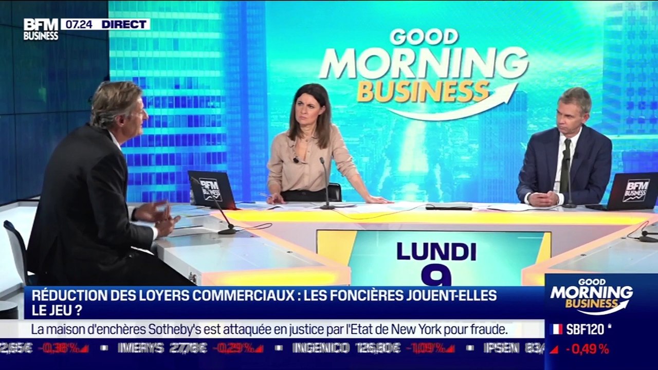 Jacques Ehrmann (CNCC) : Les foncières jouent-elles le jeu sur la réduction des loyers ? - 09/11