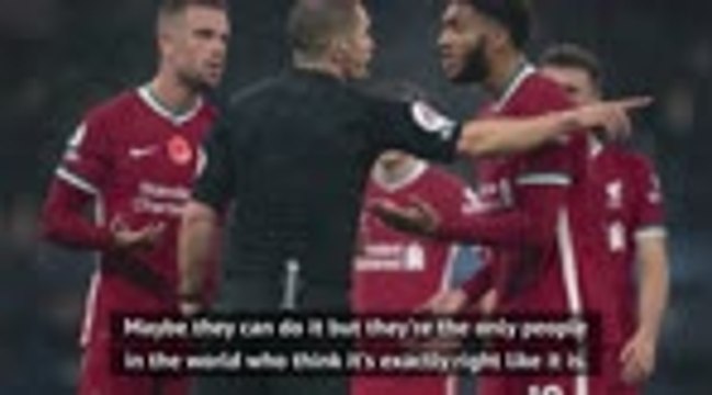 Klopp still confused by handball rule after Joe Gomez penalty