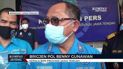 BNNP Jawa Tengah Amankan Permen Mengandung Narkoba