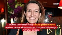 « Euh, il a fumé la moquette » : la gaffe d’Anne-Claire Coudray en direct sur TF1