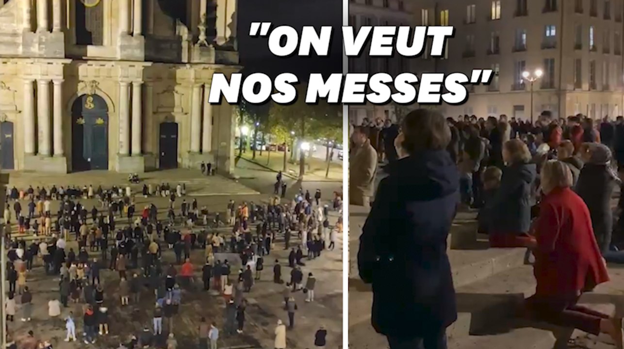 Reconfinement: à Versailles, ces catholiques se réunissent pour réclamer des messes