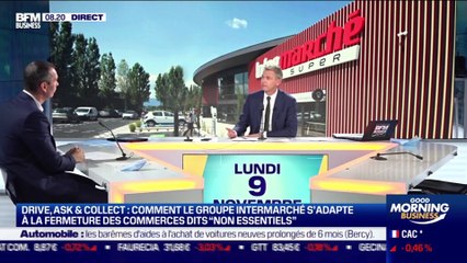 Thierry Cotillard (Intermarché) : Comment le groupe Intermarché s'adapte à la fermeture des commerces dits non-essentiels ? - 09/11