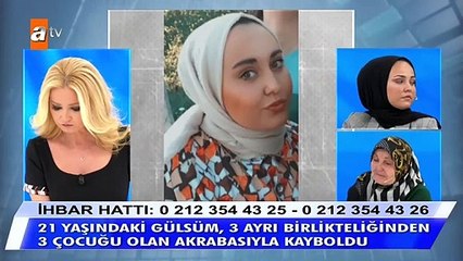 Gülsüm Çelemoğlu'nu kaçıran Beytullah'ın eşi canlı yayında.