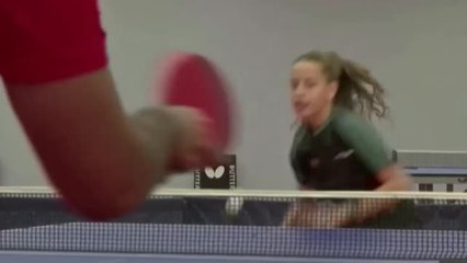 La prometedora carrera de una jugadora egipcia de tenis de mesa de tan solo 12 años