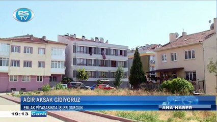 Emlak piyasasında işler durgun