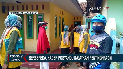 Staf Puskesmas dan Kader Posyandu Bersatu Ingatkan Warga Soal 3M!