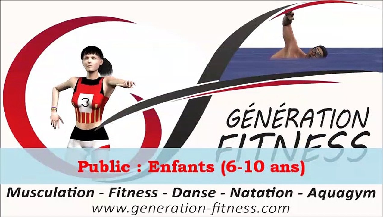 Cours complet de danse fitness (enfants 6-10 ans) sur Keen'V "Tahiti".
