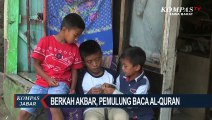 Berkah  Akbar, Pemulung  Baca Al - Quran