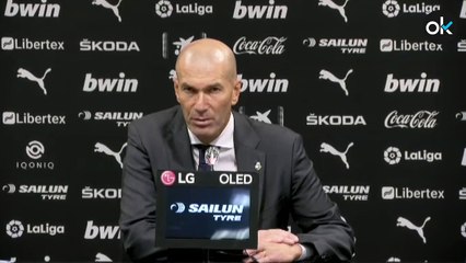 Zidane: "No hay ni justificación ni excusas"