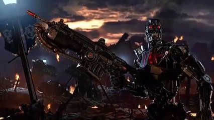 TERMINATOR DARK FATE 'Gears Of War 5' Trailer Action Game HD