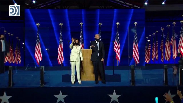 Joe Biden da su primer discurso como nuevo presidente electo de los Estados Unidos