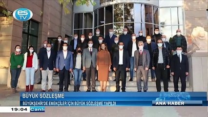 Büyükşehir'de emekçiler için büyük sözleşme yapıldı