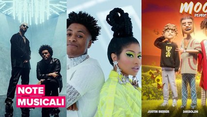 Nicki Minaj, Bieber e The Weeknd collaborano con altri artisti