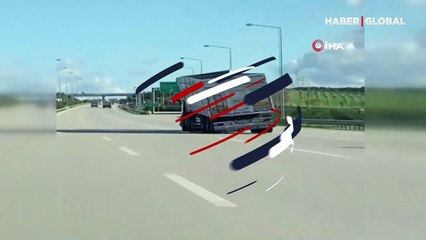 Trafikte böyle korku saçtı