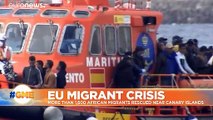 Spain's Canary Islands sees 1,600 migrants arrive over one weekend