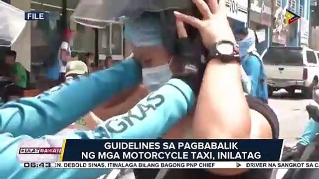 #UlatBayan | Riders ng mga motorcycle taxi, ikinatuwa ang pagpapatuloy ng pilot run