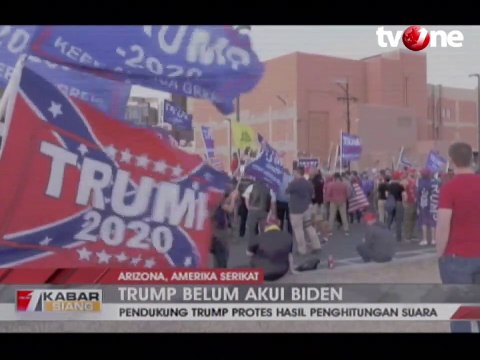 Pendukung Trump Tuding Ada Kecurangan di Pilpres AS
